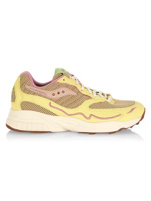 Men's Mushroom 3D Grid Hurricane Sneakers - Tan Light Yellow - Size 6 - Tan Light Yellow - Size 6