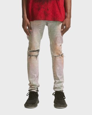 Men's Muted Acid Camo Jeans