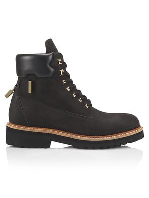 Men's Nabuk Site Boots - Black - Size 8 - Black - Size 8
