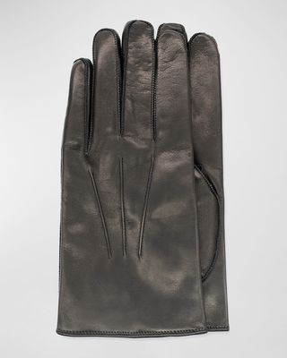 Men's Napa Leather Whipstitched Gloves