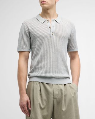 Men's Nathan Knit Polo Shirt