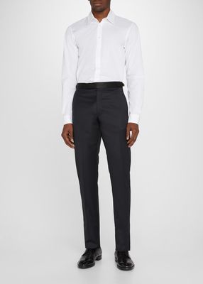 Men's Nathan Solid Formal Pants