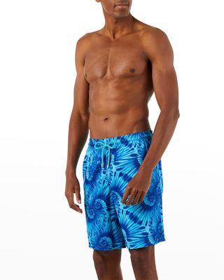 Men's Nautilus Tie-Dye Swim Shorts