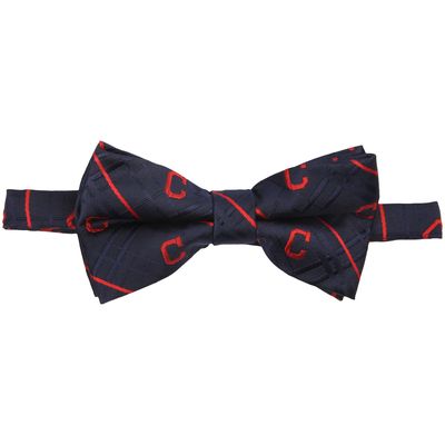 Men's Navy Cleveland Indians Oxford Bow Tie