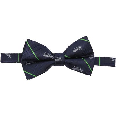 Men's Navy Seattle Seahawks Oxford Bow Tie