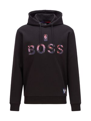 Men's NBA Bounce Hoodie Sweatshirt - Black - Size Small - Black - Size Small