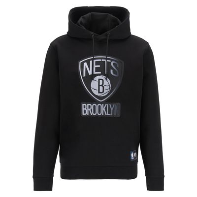 Men's NBA x Hugo Boss Black Brooklyn Nets Bounce Pullover Hoodie