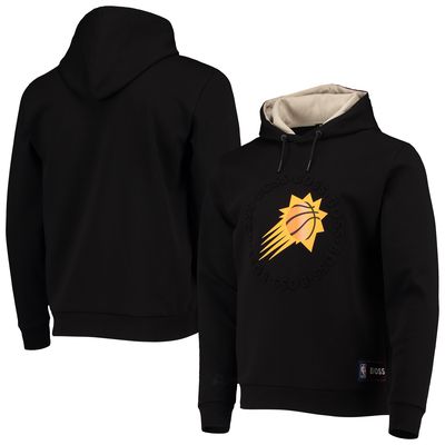 Men's NBA x Hugo Boss Black Phoenix Suns Bounce Logo Tri-Blend Pullover Hoodie