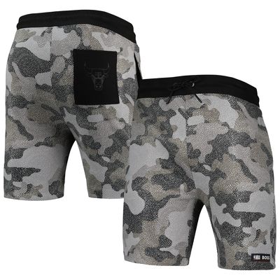 Men's NBA x Hugo Boss Chicago Bulls Black Slam Camo Shorts