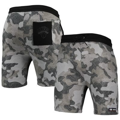 Men's NBA x Hugo Boss New York Knicks Black Slam Camo Shorts