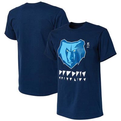 Men's NBA x Naturel Navy Memphis Grizzlies No Caller ID T-Shirt