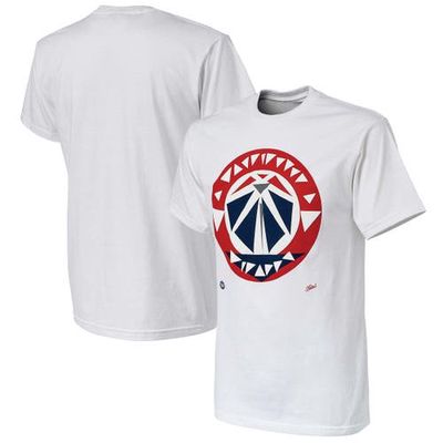 Men's NBA x Naturel White Washington Wizards No Caller ID T-Shirt