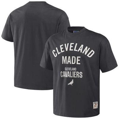 Men's NBA x Staple Anthracite Cleveland Cavaliers Heavyweight Oversized T-Shirt