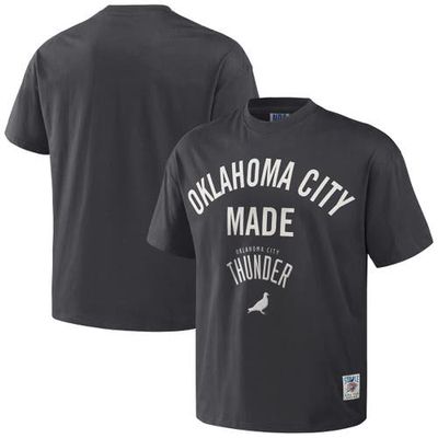 Men's NBA x Staple Anthracite Oklahoma City Thunder Heavyweight Oversized T-Shirt