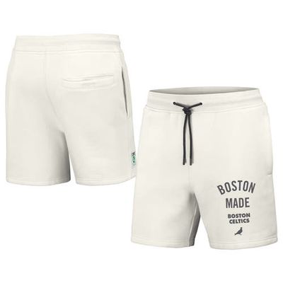 Men's NBA x Staple Cream Boston Celtics Heavyweight Fleece Shorts