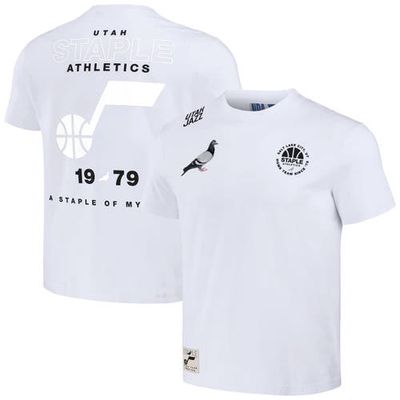 Men's NBA x Staple Cream Utah Jazz Home Team T-Shirt