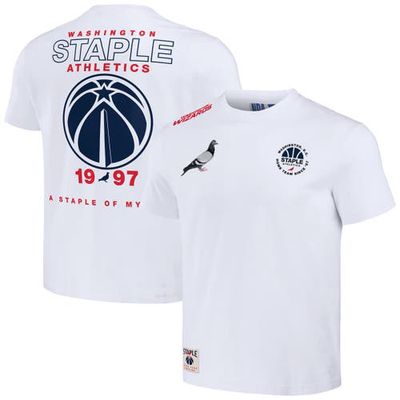 Men's NBA x Staple Cream Washington Wizards Home Team T-Shirt