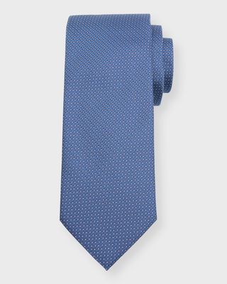 Men's Neat Silk Jacquard Tie