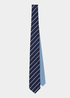 Men's Needlepoint Silk Tie