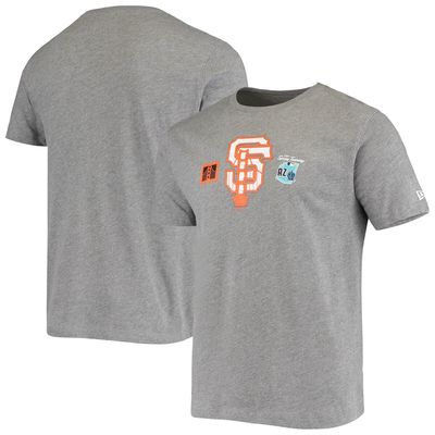 Men's New Era Gray San Francisco Giants 2020 Spring Training Batting Practice T-Shirt