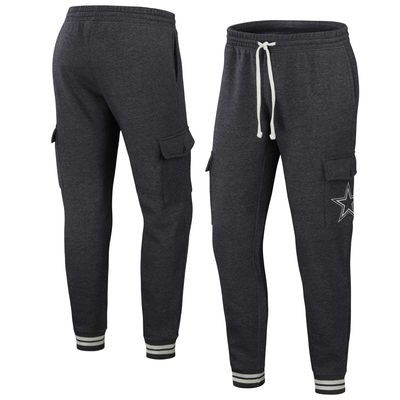 Men's NFL x Darius Rucker Collection by Fanatics Charcoal Dallas Cowboys Cargo Jogger Pants