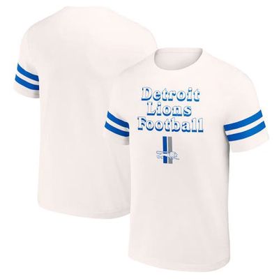 Men's NFL x Darius Rucker Collection by Fanatics Cream Detroit Lions Vintage T-Shirt