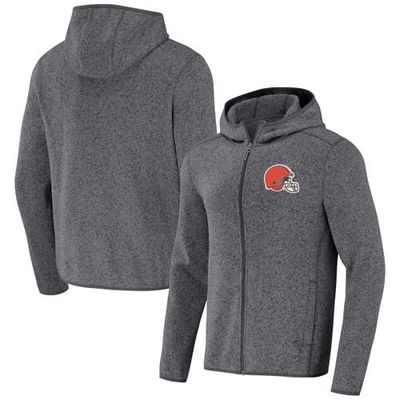 Men's NFL x Darius Rucker Collection by Fanatics Gray Cleveland Browns Fleece Pullover Hoodie in Heather Gray