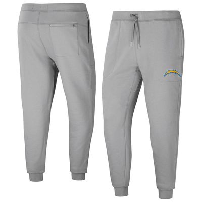 Men's NFL x Darius Rucker Collection by Fanatics Gray Los Angeles Chargers Fleece Jogger Pants