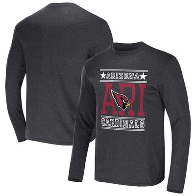 Men's NFL x Darius Rucker Collection by Fanatics Heathered Charcoal Arizona Cardinals Long Sleeve T-Shirt in Heather Charcoal