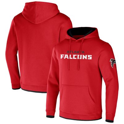 Men's NFL x Darius Rucker Collection by Fanatics Red Atlanta Falcons Pullover Hoodie