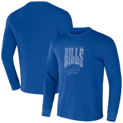 Men's NFL x Darius Rucker Collection by Fanatics Royal Buffalo Bills Long Sleeve Thermal T-Shirt