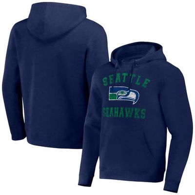 Men's NFL x Darius Rucker Collection by Fanatics Royal Seattle Seahawks Coaches Pullover Hoodie