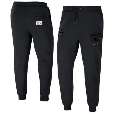 Men's NFL x Staple Black Green Bay Packers Globe Fleece Pants