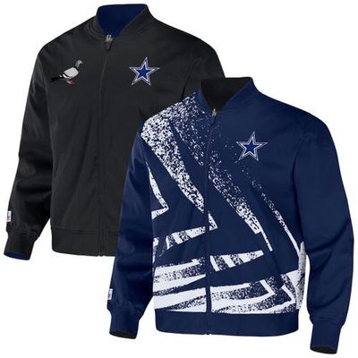 Men's NFL x Staple Navy Dallas Cowboys Reversible Core Jacket
