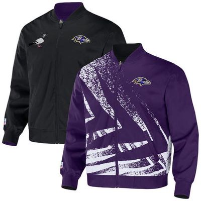 Men's NFL x Staple Purple Baltimore Ravens Reversible Core Jacket