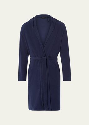 Men's Night and Day Hooded Terry Robe