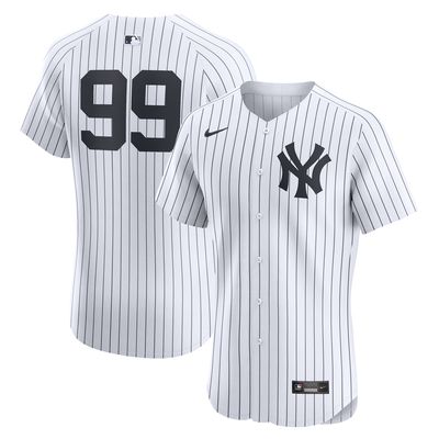 Men's Nike Aaron Judge White New York Yankees Home Elite Player Jersey