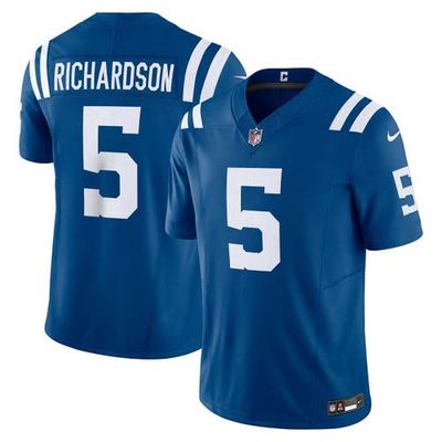 Men's Nike Anthony Richardson Royal Indianapolis Colts Vapor F.U.S.E. Limited Jersey