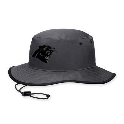 Men's Nike Anthracite Carolina Panthers Performance Volt Boonie Bucket Hat