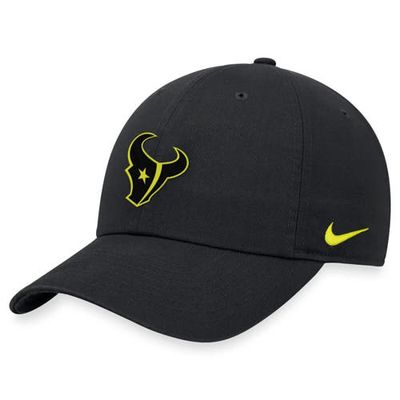 Men's Nike Anthracite Houston Texans Heritage86 Volt Adjustable Hat