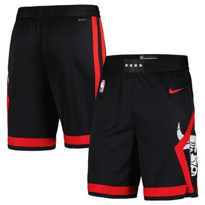 Men's Nike Black Chicago Bulls 2023/24 City Edition Swingman Shorts
