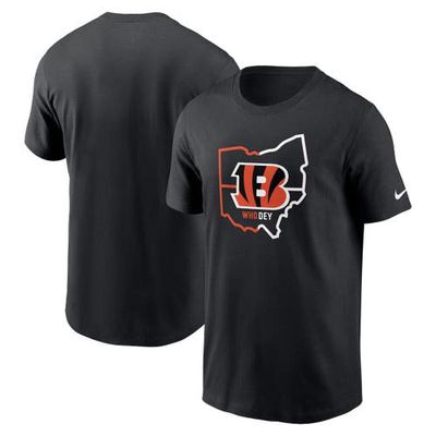 Men's Nike Black Cincinnati Bengals Essential Local Phrase T-Shirt