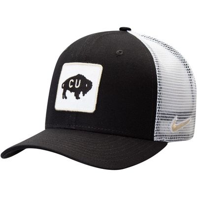 Men's Nike Black Colorado Buffaloes Classic 99 Alternate Logo Trucker Adjustable Snapback Hat