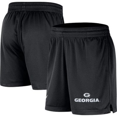 Men's Nike Black Georgia Bulldogs Mesh Performance Shorts