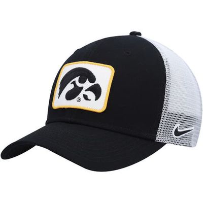 Men's Nike Black Iowa Hawkeyes Classic99 Trucker Snapback Hat