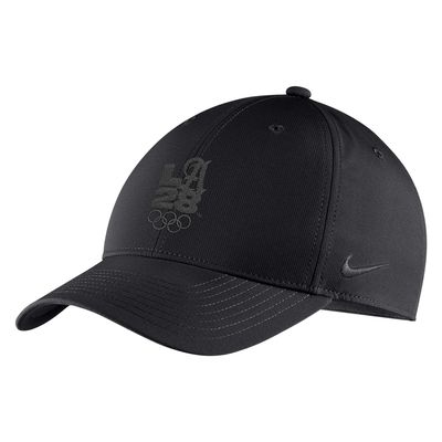 Men's Nike Black LA28 2028 Summer Olympics Legacy91 Performance Adjustable Hat