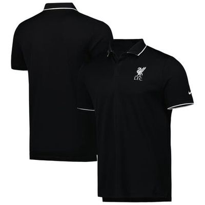 Men's Nike Black Liverpool Collegiate Polo