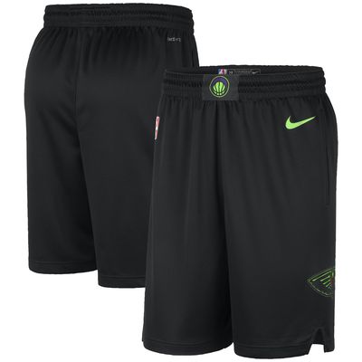 Men's Nike Black New Orleans Pelicans 2023/24 City Edition Swingman Shorts