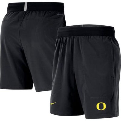 Men's Nike Black Oregon Ducks Player Performance Shorts