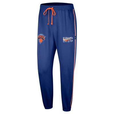 Men's Nike Blue New York Knicks 2023/24 City Edition Authentic Showtime Performance Pants